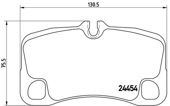 A.B.S. P 65 013 BREMBO Bremsbelagsatz, Scheibenbremse